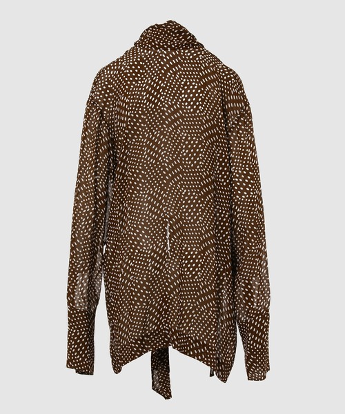 DRIES VAN NOTEN（ドリスヴァンノッテン）の「CHADDY 2251 W.W.SHIRT（シャツ/ブラウス・レディース・ブラウン・S/XS）」の2枚目の写真