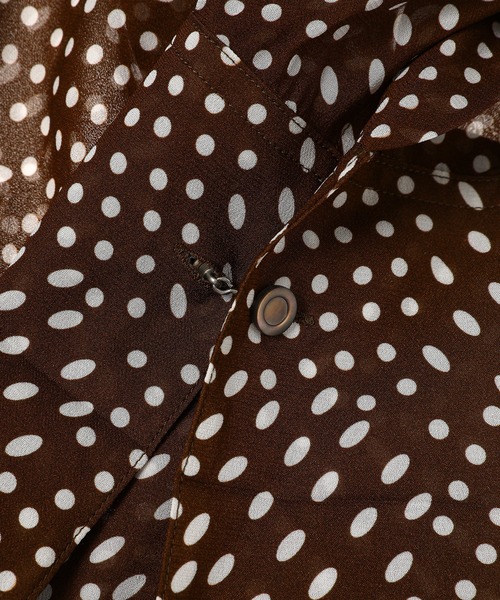 DRIES VAN NOTEN（ドリスヴァンノッテン）の「CHADDY 2251 W.W.SHIRT（シャツ/ブラウス・レディース・ブラウン・S/XS）」の4枚目の写真