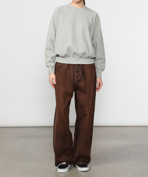 ANATOMICA（アナトミカ）の「ANATOMICA | SWEAT RAGLAN CREW NECK WOMEN（スウェット・レディース・グレー・ONE）」の2枚目の写真