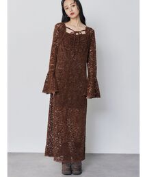 MURUA（ムルーア）の「ブラッシュレースワンピース（ワンピース・レディース）」