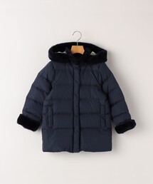 SHIPS（シップス）の「SHIPS KIDS:90cm /〈撥水/手洗い可能〉ミディアム丈 リサイクル ダウン フーディー（ダウンジャケット/コート・キッズ）」
