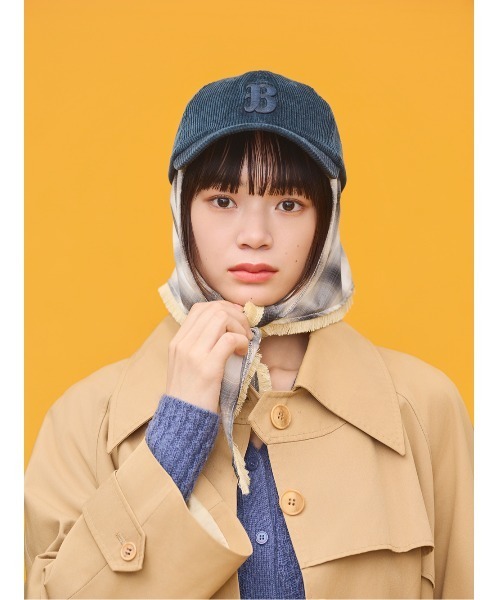 OVERRIDE（オーバーライド）の「OVERRIDE x TOMII SCARF&CORD CAP SG / オーバーライド（キャップ・レディース・ネイビー/ブラウン・57~59cm）」の13枚目の写真