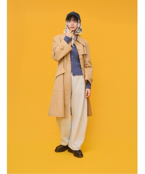 OVERRIDE（オーバーライド）の「OVERRIDE x TOMII SCARF&CORD CAP SG / オーバーライド（キャップ・レディース・ネイビー/ブラウン・57~59cm）」の14枚目の写真