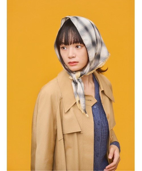 OVERRIDE（オーバーライド）の「OVERRIDE x TOMII SCARF&CORD CAP SG / オーバーライド（キャップ・レディース・ネイビー/ブラウン・57~59cm）」の15枚目の写真