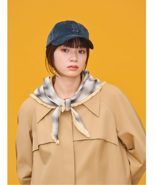 OVERRIDE（オーバーライド）の「OVERRIDE x TOMII SCARF&CORD CAP SG / オーバーライド（キャップ・レディース・ネイビー/ブラウン・57~59cm）」の16枚目の写真