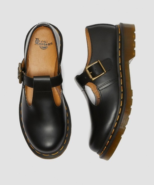 Dr. Martens（ドクターマーチン）の「Dr. MARTENS POLLEY T BAR SHOE（ドクターマーチン POLLEY Tバーシューズ）（ドレスシューズ・レディース・ブラック・23cm/24cm/25cm）」の7枚目の写真