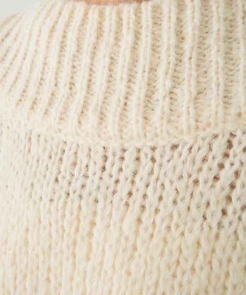 Rouge vif Anna（ルージュヴィフアンナ）の「ロービングニットプルオーバー（ニット/セーター・レディース・アイボリー/レッド/ベージュ・フリー）」の20枚目の写真