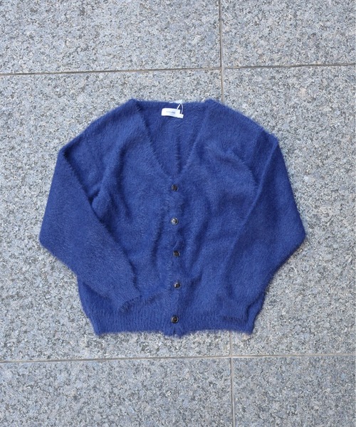 ATELANE Shaggy knit cardigan/стиль: стрейп‑кардиган