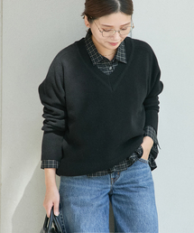 JOURNAL STANDARD（ジャーナルスタンダード）の「MUSIC Vネックプルオーバー（ニット/セーター・レディース）」