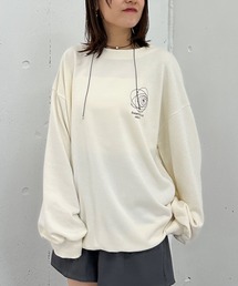 胸刺繍BIGスウェット