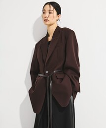 STUDIOUS | 【STUDIOUS/ステュディオス】Oversized Tailored Jacket/オーバーサイズテーラードジャケット(その他アウター)