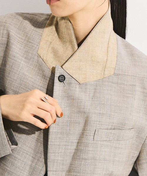 STUDIOUS/ステュディオス】Oversized Tailored Jacket/オーバーサイズ