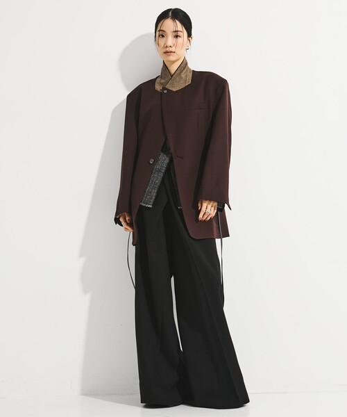 STUDIOUS/ステュディオス】Oversized Tailored Jacket/オーバーサイズ