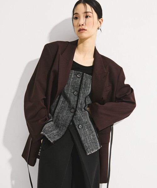 【STUDIOUS/ステュディオス】オーバーサイズテーラードジャケット STUDIOUS/ステュディオス】Oversized Tailored Jacket/オーバーサイズ