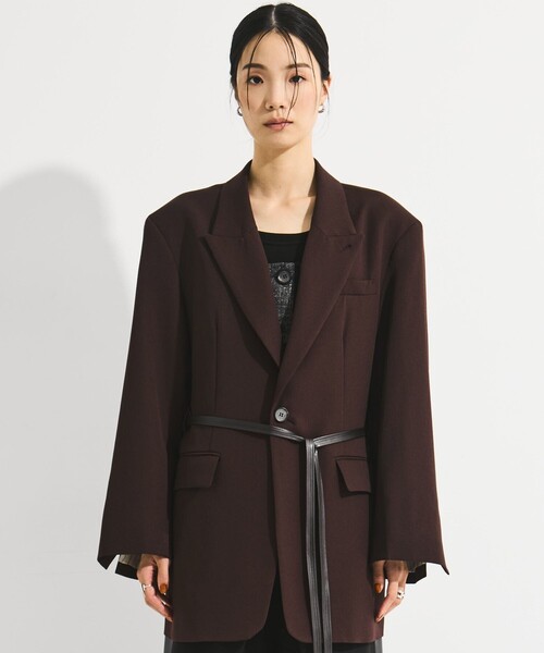 STUDIOUS/ステュディオス】Oversized Tailored Jacket/オーバーサイズ