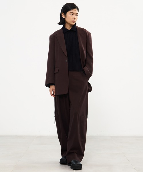 STUDIOUS/ステュディオス】Oversized Tailored Jacket/オーバーサイズ