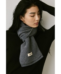 un/neu | シンプルウールカラーマフラー / コンパクトマフラー(マフラー)