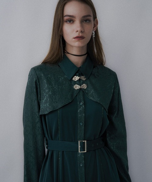 HARE ジャガードチャイナボレロワンピース　ブラック ジャガードチャイナボレロワンピース(HARE)（ワンピース）｜HARE（ハレ