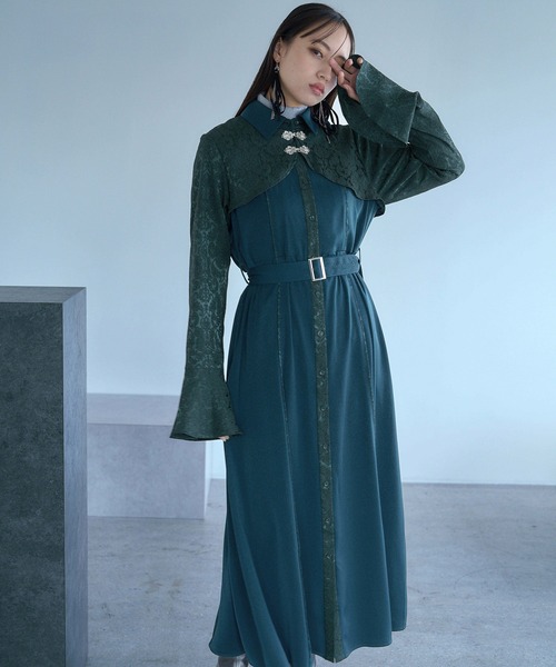 ジャガードチャイナボレロワンピース(HARE)（ワンピース）｜HARE（ハレ