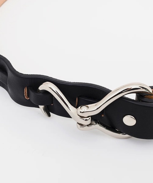 ITTI（イッチ）の「【ITTI】HERRIE HOOK BELT / THUG - MM（ベルト・メンズ・ブラック・FREE）」の4枚目の写真