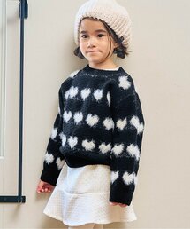 Seraph（セラフ）の「【ジュニア対応】シャギーモチーフセーター（ニット/セーター・キッズ）」