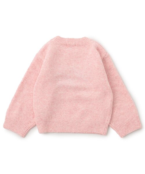 Seraph（セラフ）の「【ジュニア対応】シャギーモチーフセーター（ニット/セーター・キッズ・アイボリー/ブラック/サックスブルー/ピンク・80/140/130/120/110/100/90）」の10枚目の写真