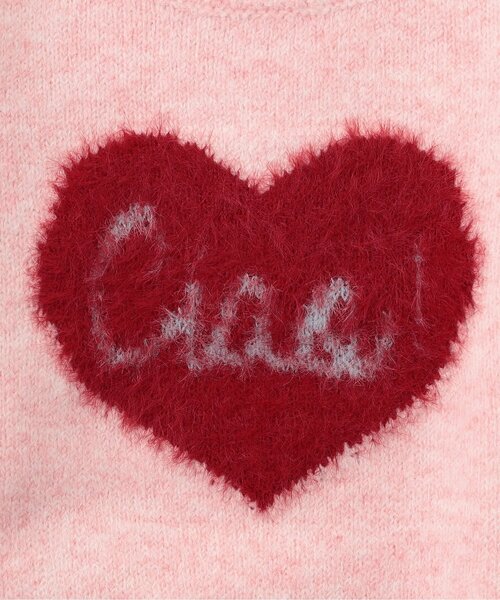 Seraph（セラフ）の「【ジュニア対応】シャギーモチーフセーター（ニット/セーター・キッズ・アイボリー/ブラック/サックスブルー/ピンク・80/140/130/120/110/100/90）」の14枚目の写真