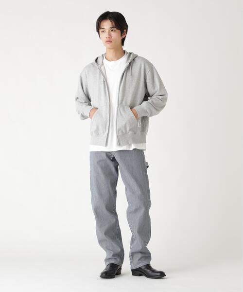 Alpha Industries（アルファインダストリーズ）の「Alpha Industries/アルファインダストリーズ/PLAIN ZIP HOODIE/プレーン ジップ フーディー（パーカー・メンズ・ネイビー/その他5/グレー/ブラック/オリーブ系・L/M/S/2XL/XL）」の12枚目の写真