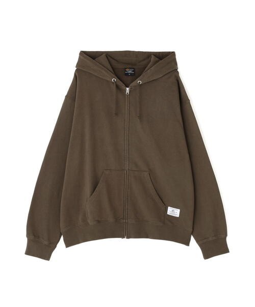 Alpha Industries（アルファインダストリーズ）の「Alpha Industries/アルファインダストリーズ/PLAIN ZIP HOODIE/プレーン ジップ フーディー（パーカー・メンズ・ネイビー/その他5/グレー/ブラック/オリーブ系・L/M/S/2XL/XL）」の3枚目の写真