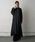 canaco_�i�J�i�R�j�́ucanaco_:�m�[�J���[�X�g���C�v�T�e���V���c�h���X  NO-COLLAR SHIRTS DRESS�i�����s�[�X�j�v�b�u���b�N