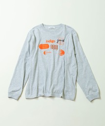 PAR ICI | Blue-Blue プリントロンT(Tシャツ/カットソー)