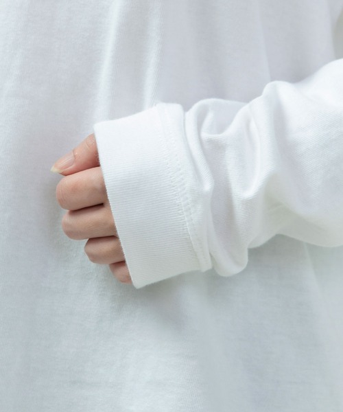 PAR ICI（パーリッシィ）の「Blue-Blue プリントロンT（Tシャツ/カットソー・レディース・グレー/ホワイト・FREE）」の13枚目の写真