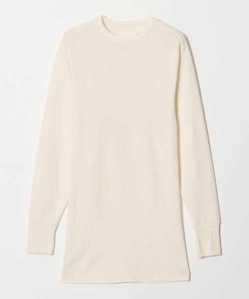 INDERA MILLS(インデラミルズ)の「<INDERA MILLS> THRML LSL NAT/カットソー(Tシャツ/カットソー・メンズ・ナチュラル・L/XL)」の2枚目の写真