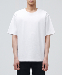 MUSINSA STANDARD（ムシンサスタンダード）の「Ponte Relaxed Fit Crew Neck T-Shirt [White]（Tシャツ/カットソー）」