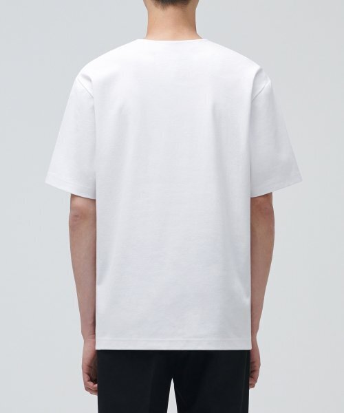 MUSINSA STANDARD（ムシンサスタンダード）の「ポンテリラックスフィットクルーネックTシャツ[ホワイト]（Tシャツ/カットソー・メンズ・その他・SMALL/MEDIUM/LARGE/X-LARGE/XX-LARGE/XXX-LARGE）」の2枚目の写真