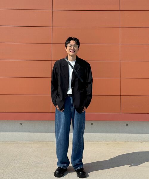MUSINSA STANDARD（ムシンサスタンダード）の「ポンテリラックスフィットクルーネックTシャツ[ホワイト]（Tシャツ/カットソー・メンズ・その他・SMALL/MEDIUM/LARGE/X-LARGE/XX-LARGE/XXX-LARGE）」の12枚目の写真