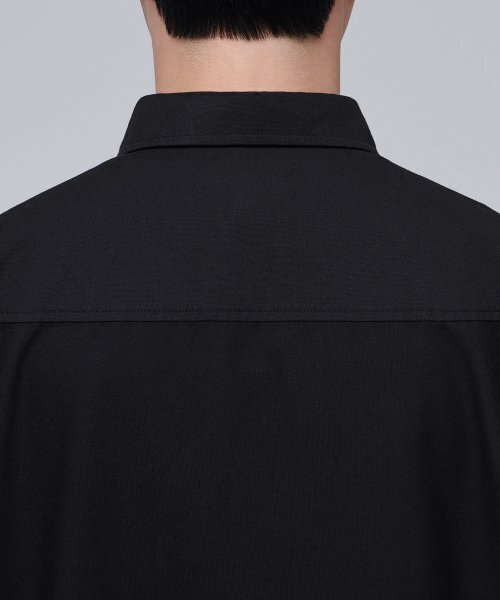 MUSINSA STANDARD（ムシンサスタンダード）の「特大オックスフォードシャツ[ブラック]（シャツ/ブラウス・メンズ・その他・XX-LARGE/LARGE/MEDIUM/SMALL/X-LARGE）」の6枚目の写真