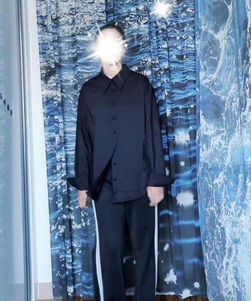 MUSINSA STANDARD（ムシンサスタンダード）の「特大オックスフォードシャツ[ブラック]（シャツ/ブラウス・メンズ・その他・XX-LARGE/LARGE/MEDIUM/SMALL/X-LARGE）」の9枚目の写真