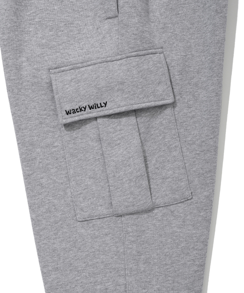 Wacky WiLLy（ワッキーウィリー）の「シグニチャーカーゴスウェットパンツグレー（スウェットパンツ・レディース・その他・LARGE/SMALL/MEDIUM/X-LARGE）」の5枚目の写真