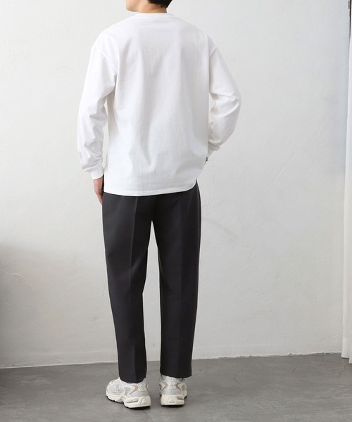 MYRTH(マイルス)の「【MYRTH】センタープレスイージースラックス(スラックス・メンズ・ブラック/チャコール・L/M/XL)」の15枚目の写真