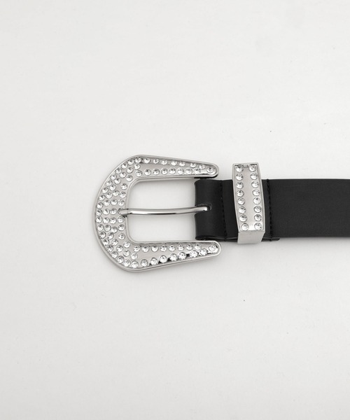 SHORT ROUND（ショートラウンド）の「Mｸﾛｽﾓﾁｰﾌｽﾋﾞｼﾞｭｰﾍﾞﾙﾄ（ベルト・メンズ・ブラック/ホワイト・FREE）」の15枚目の写真