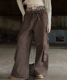 Glanny（グランニー）の「ワイドカーゴパンツ（カーゴパンツ）」