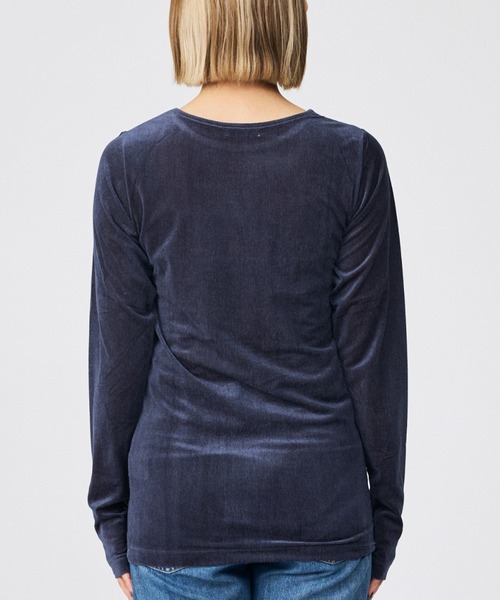 Rouge vif la cle（ルージュヴィフラクレ）の「【Keena/キーナ】レイヤートップス/トップス/レイヤード/２枚セット/上品【WEB限定】（Tシャツ/カットソー・レディース・ネイビー/ピンク/ブラック・フリー）」の15枚目の写真