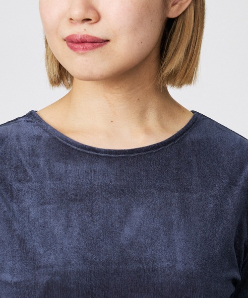 Rouge vif la cle（ルージュヴィフラクレ）の「【Keena/キーナ】レイヤートップス/トップス/レイヤード/２枚セット/上品【WEB限定】（Tシャツ/カットソー・レディース・ネイビー/ピンク/ブラック・フリー）」の16枚目の写真