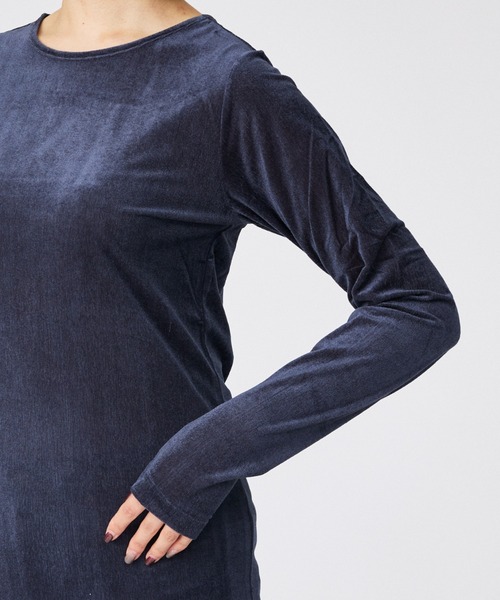 Rouge vif la cle（ルージュヴィフラクレ）の「【Keena/キーナ】レイヤートップス/トップス/レイヤード/２枚セット/上品【WEB限定】（Tシャツ/カットソー・レディース・ネイビー/ピンク/ブラック・フリー）」の17枚目の写真