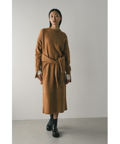 STYLEMIXER(スタイルミキサー)の「ルーズウールニットワンピース(ワンピース・レディース・アイボリー/ブルー/キャメル・SMALL/MEDIUM)」の20枚目の写真