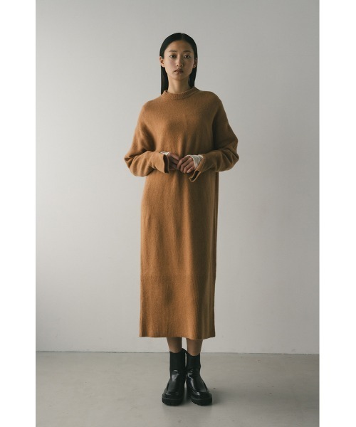STYLEMIXER(スタイルミキサー)の「ルーズウールニットワンピース(ワンピース・レディース・アイボリー/ブルー/キャメル・SMALL/MEDIUM)」の21枚目の写真