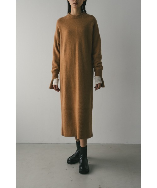 STYLEMIXER(スタイルミキサー)の「ルーズウールニットワンピース(ワンピース・レディース・アイボリー/ブルー/キャメル・SMALL/MEDIUM)」の22枚目の写真