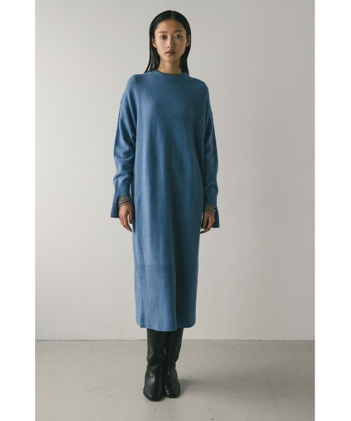 STYLEMIXER(スタイルミキサー)の「ルーズウールニットワンピース(ワンピース・レディース・アイボリー/ブルー/キャメル・SMALL/MEDIUM)」の14枚目の写真