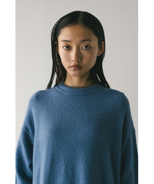 STYLEMIXER(スタイルミキサー)の「ルーズウールニットワンピース(ワンピース・レディース・アイボリー/ブルー/キャメル・SMALL/MEDIUM)」の12枚目の写真